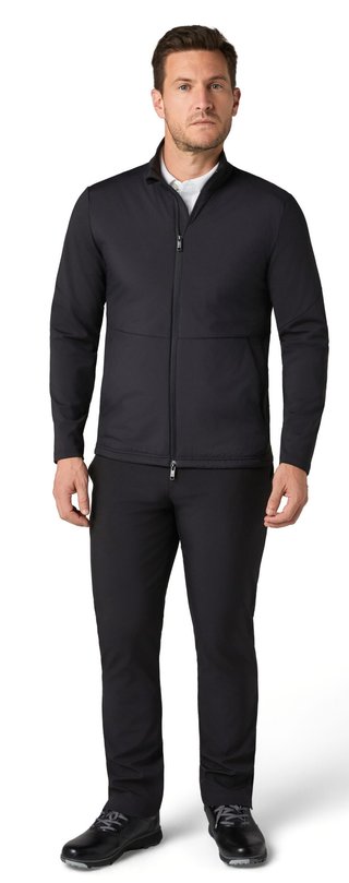 Callaway Mixed Media Full Zip męska kurtka, caviar