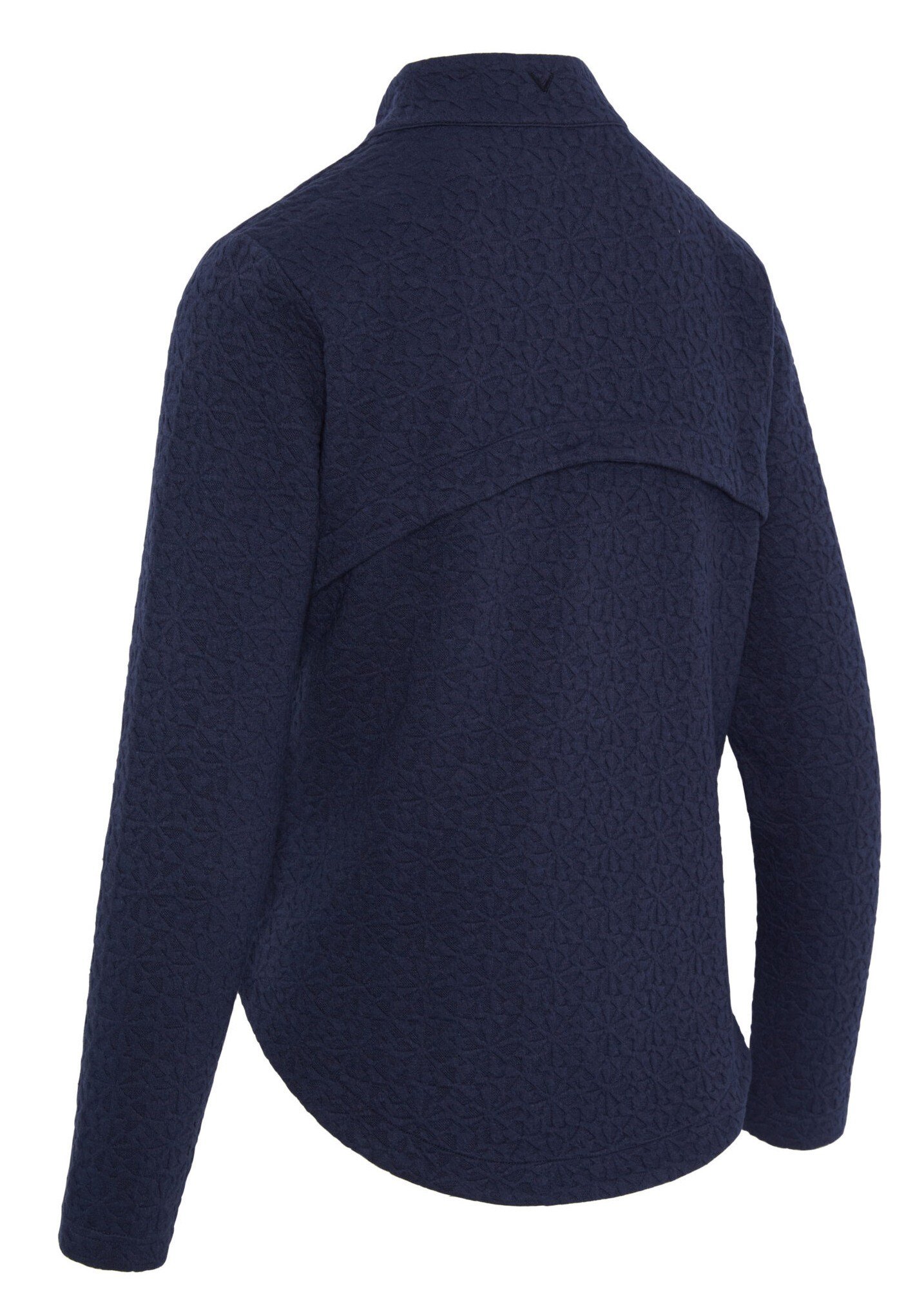 Callaway 1/2 Zip Quilted Knit bluza damska, granatowa
