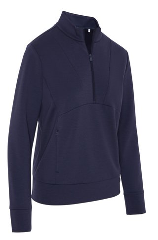 Callaway 1/2 Zip Soft Touch bluza damska, granatowa