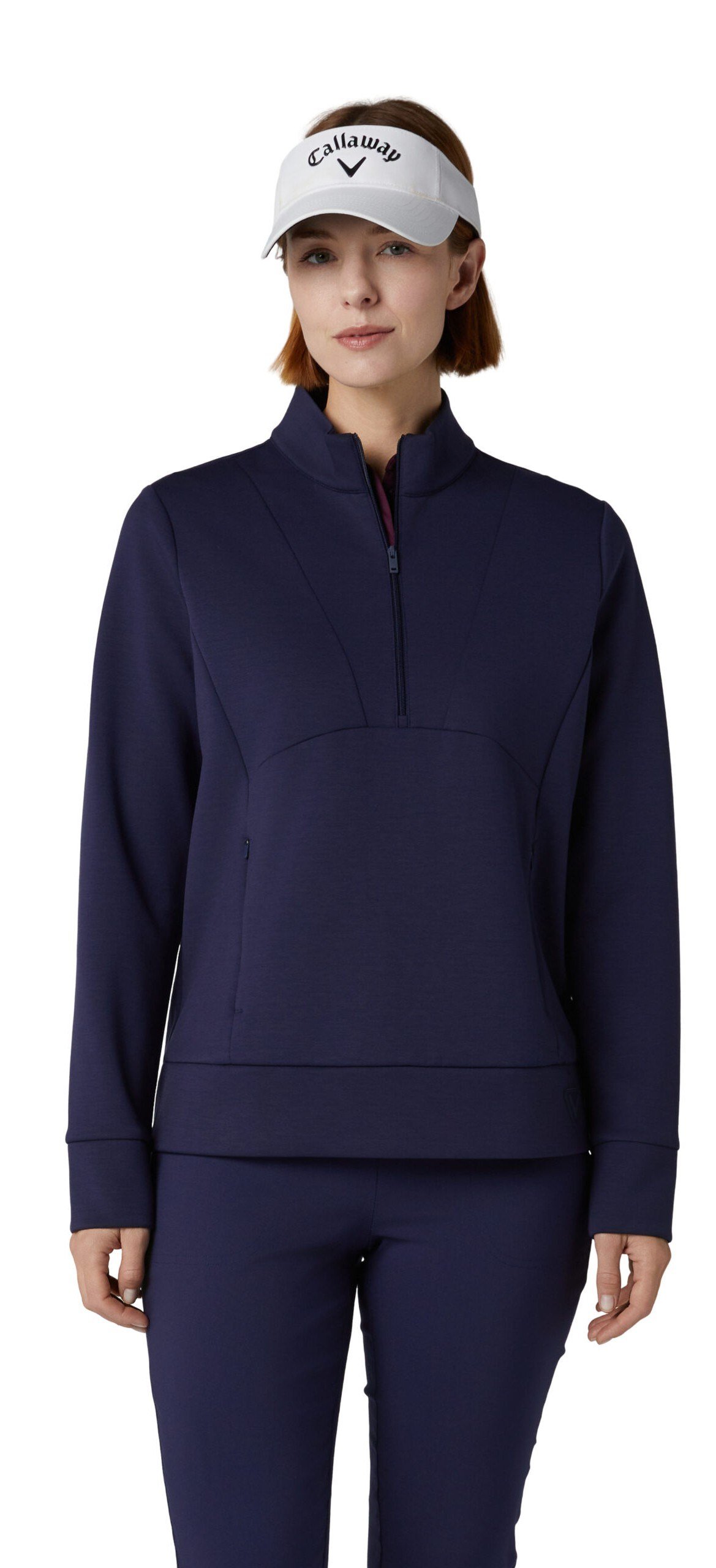 Callaway 1/2 Zip Soft Touch bluza damska, granatowa