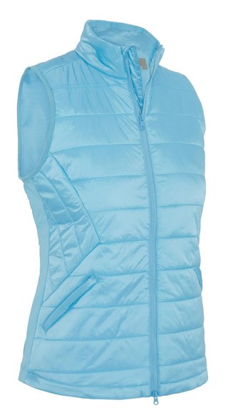 Callaway Quilted Puffer damska kamizelka, niebieska