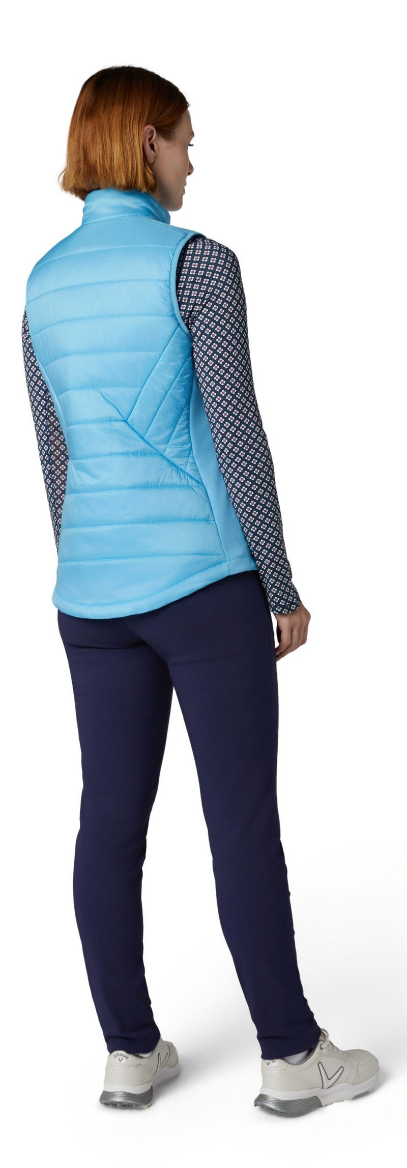 Callaway Quilted Puffer damska kamizelka, niebieska
