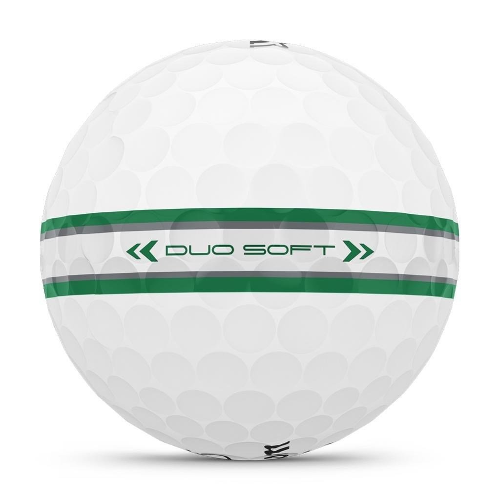 Wilson Duo Soft TRK360 piłki golfowe, biało/zielone
