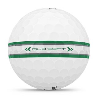 Wilson Duo Soft TRK360 piłki golfowe, biało/zielone