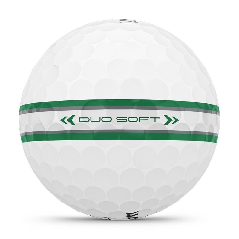 Wilson Duo Soft TRK360 piłki golfowe, biało/zielone
