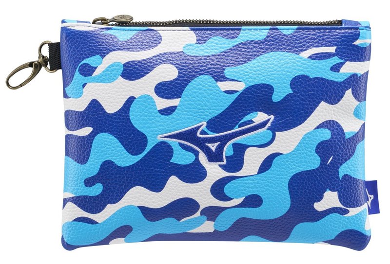 Mizuno Zip Tote etui, niebieski camo