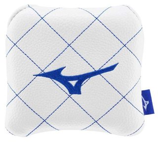 Mizuno Quilted Putter Mallet Headcover, biały