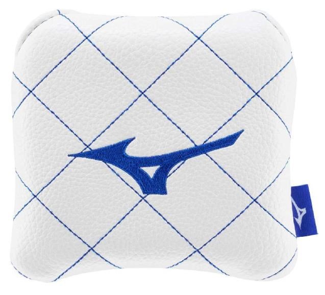 Mizuno Quilted Putter Mallet Headcover, biały