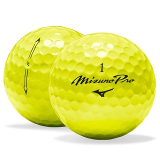Mizuno Pro S piłki golfowe, żółte