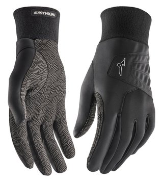 Mizuno Thermagrip męskie rękawiczki golfowe, czarne