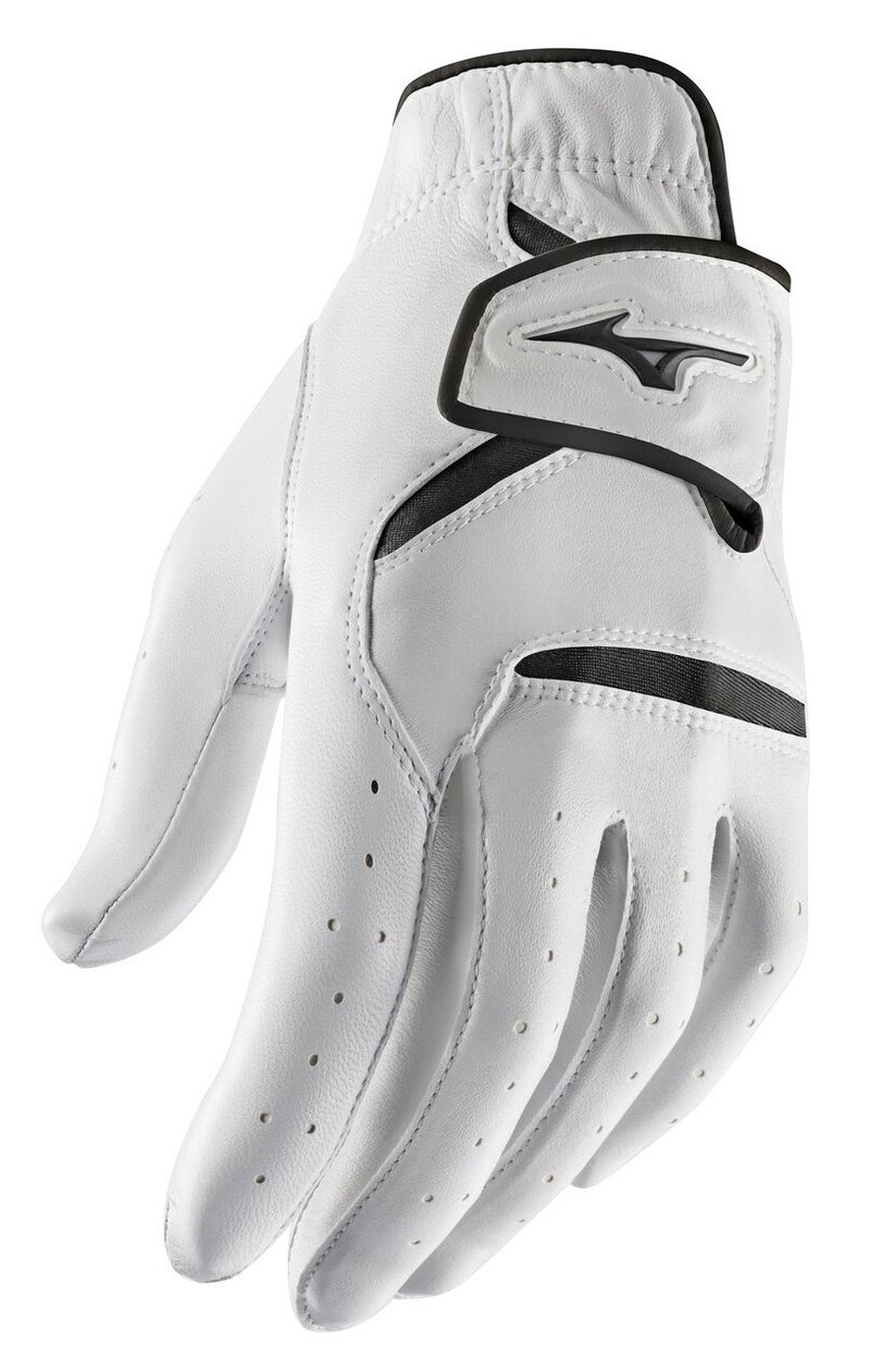 Mizuno JPX męska rękawiczka golfowa, biała