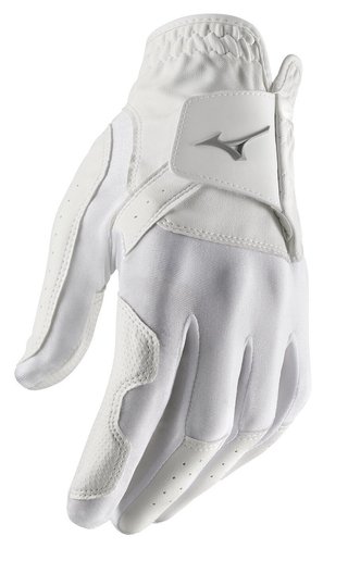 Mizuno Stretch męska rękawiczka golfowa, biała