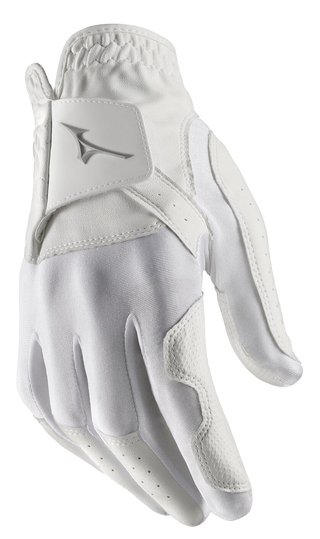 Mizuno Stretch męska rękawiczka golfowa, biała