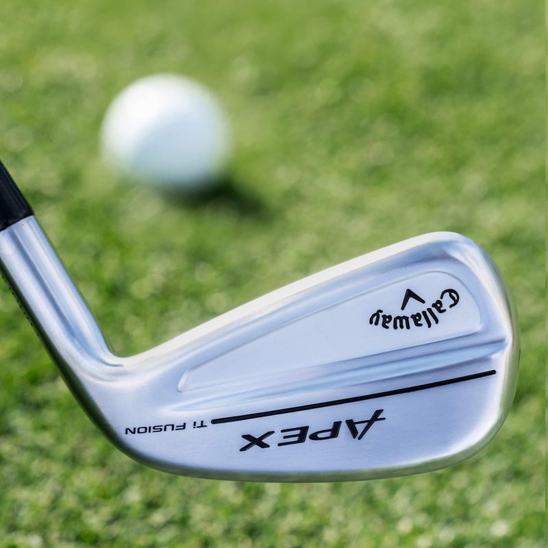 Callaway Apex Ti Fusion 250 Plated irony męskie, stal