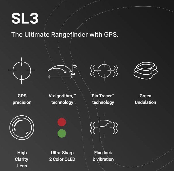 Voice Caddie SL3 GPS & dalmierz laserowy