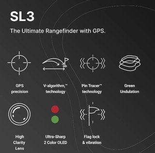 Voice Caddie SL3 GPS & dalmierz laserowy