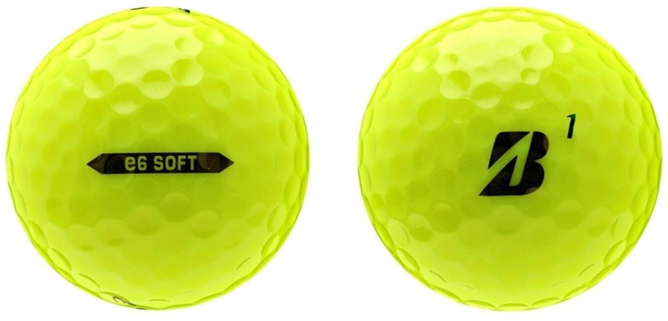 Bridgestone e6 Soft piłki golfowe, żółte