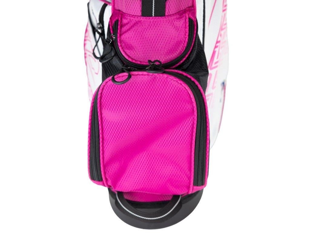 U.S. Kids Golf UL7-48 (122cm) W20 stand bag dla dzieci 24.5", biało/różowy