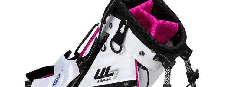 U.S. Kids Golf UL7-48 (122cm) W20 stand bag dla dzieci 24.5", biało/różowy