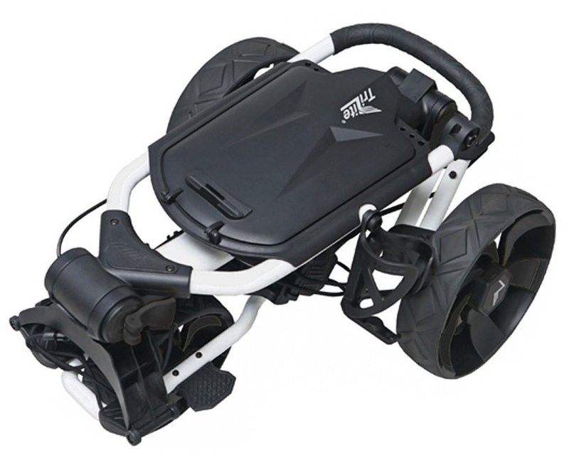 TriLite T-Flash wózek golfowy, biało/czarny