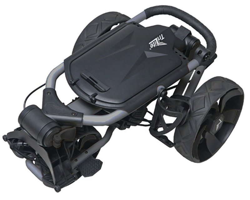 TriLite T-Flash wózek golfowy, szaro/czarny