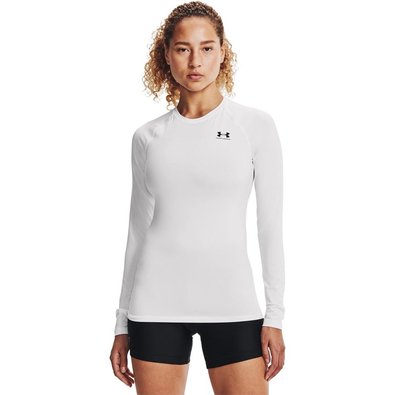 Under Armour HeatGear Compression top damski, biały