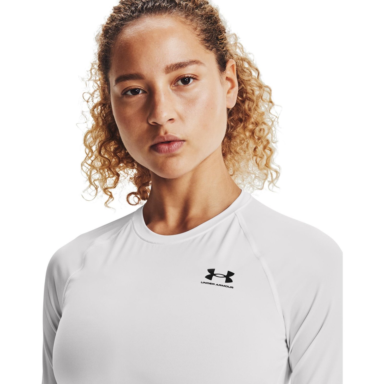 Under Armour HeatGear Compression top damski, biały