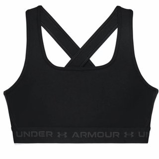 Under Armour Crossback Mid Bra damski biustonosz sportowy, czarna