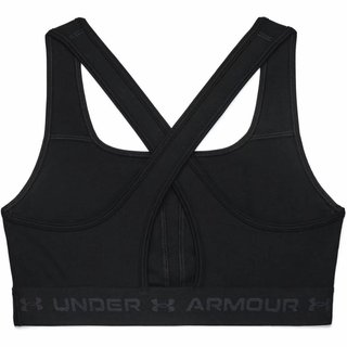Under Armour Crossback Mid Bra damski biustonosz sportowy, czarna