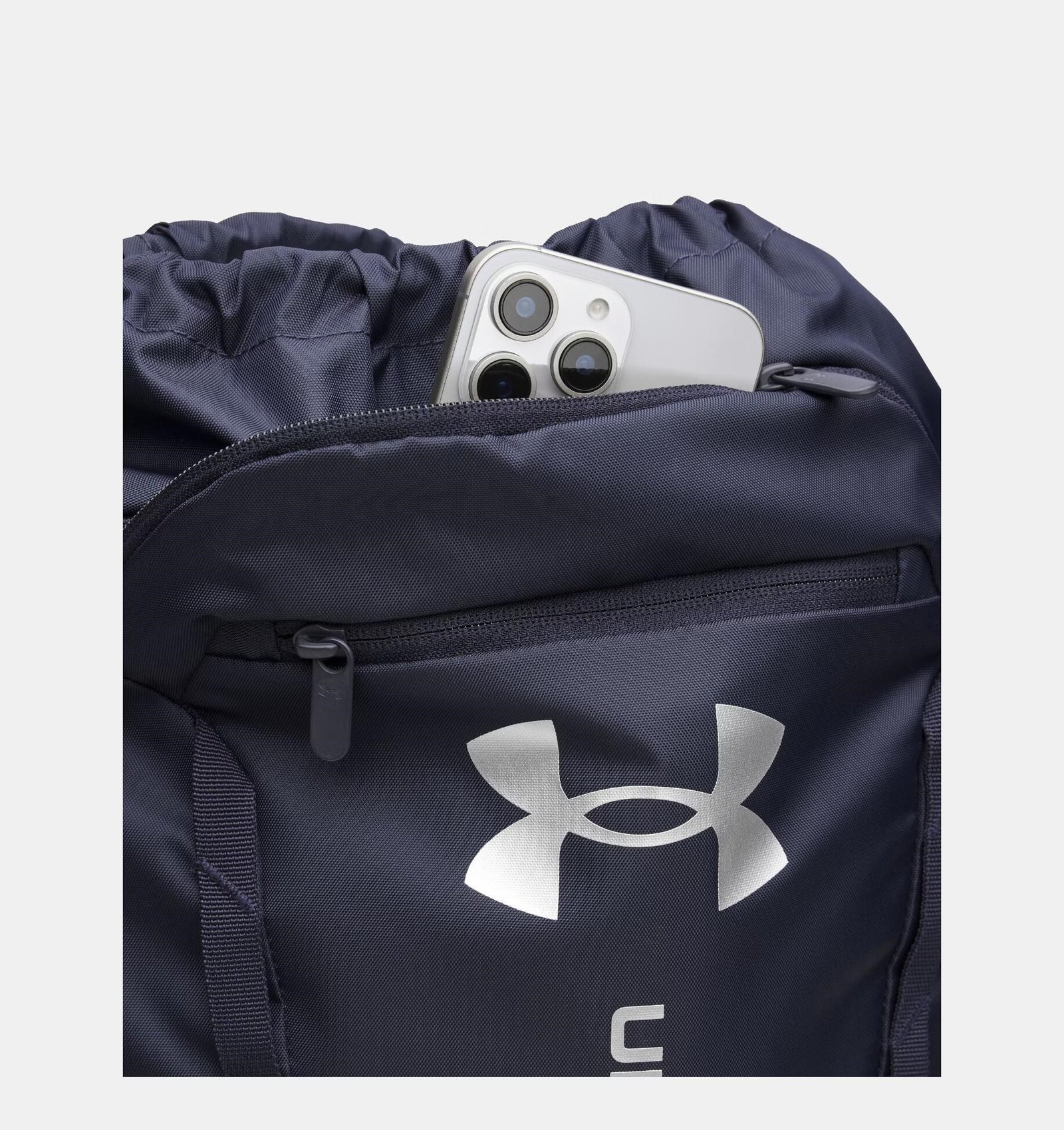 Under Armour Hustle Sackpack, granatowy