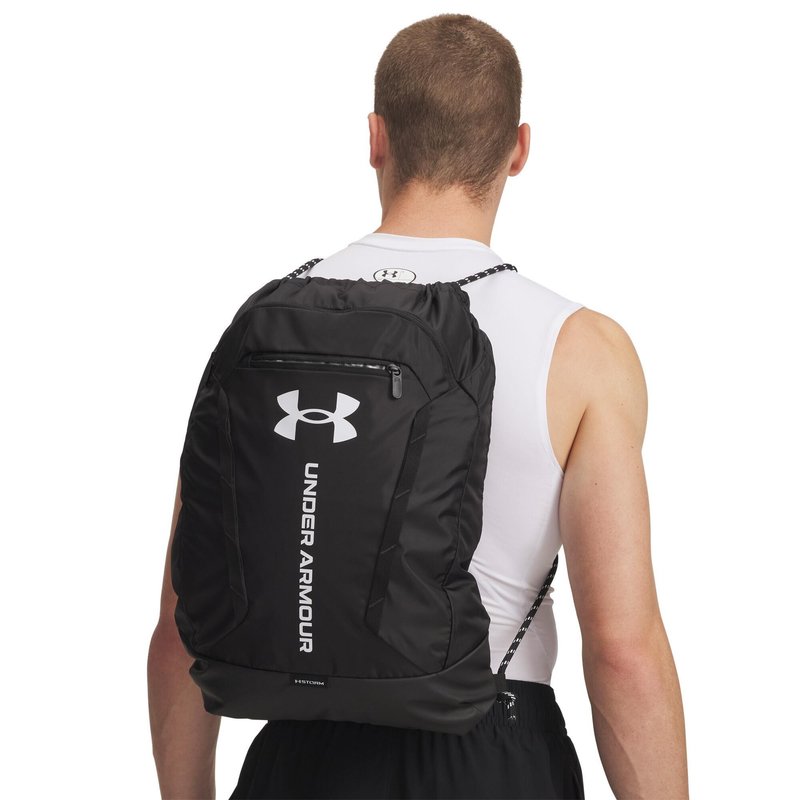 Under Armour Hustle Sackpack, czarny