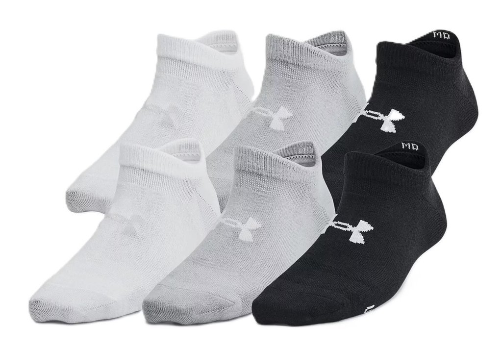 Under Armour Yth Essential No Show skarpetki dziecięce, 6par
