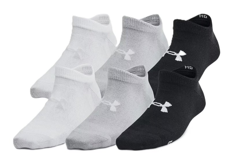 Under Armour Yth Essential No Show skarpetki dziecięce, 6par