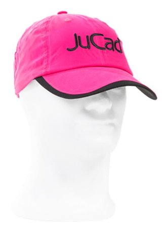 JuCad soft czapka z daszkiem, różowa