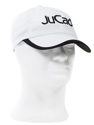 JuCad soft czapka z daszkiem, biała