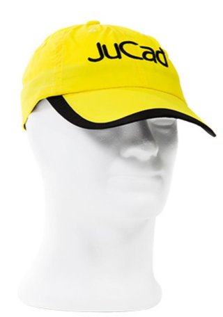 JuCad soft czapka z daszkiem, żółta