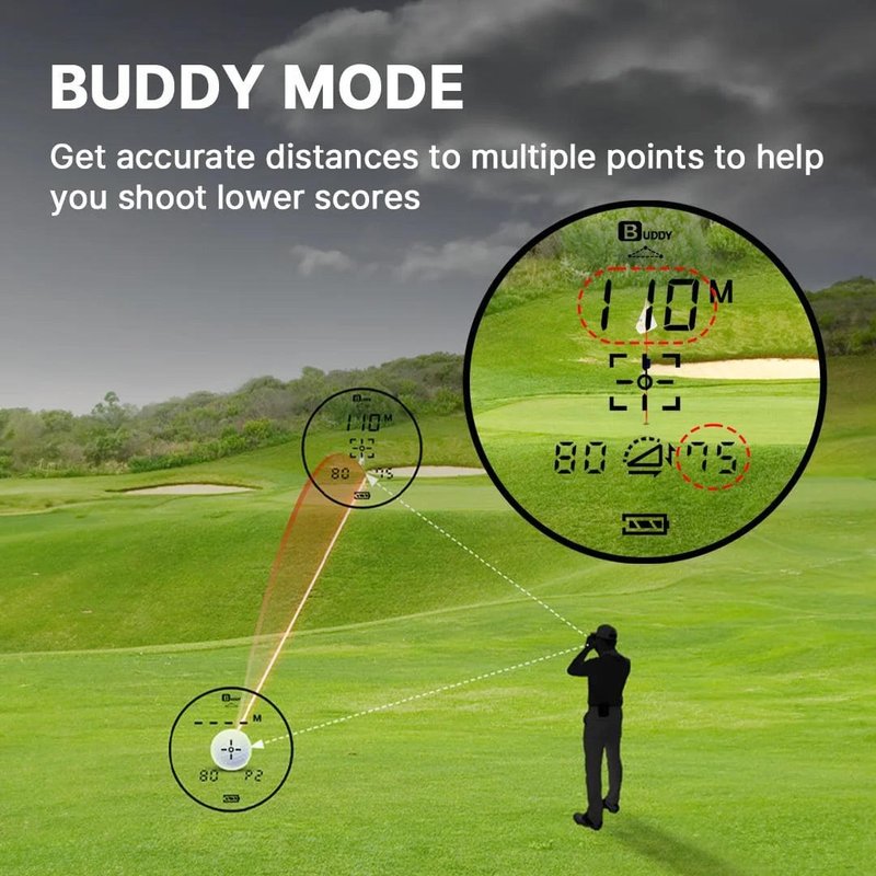 Golf Buddy  2S PRO dalmierz laserowy