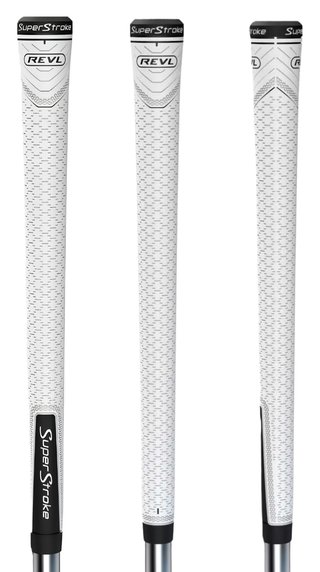 Superstroke REVL Player Club grip, Standard, biało/czarny