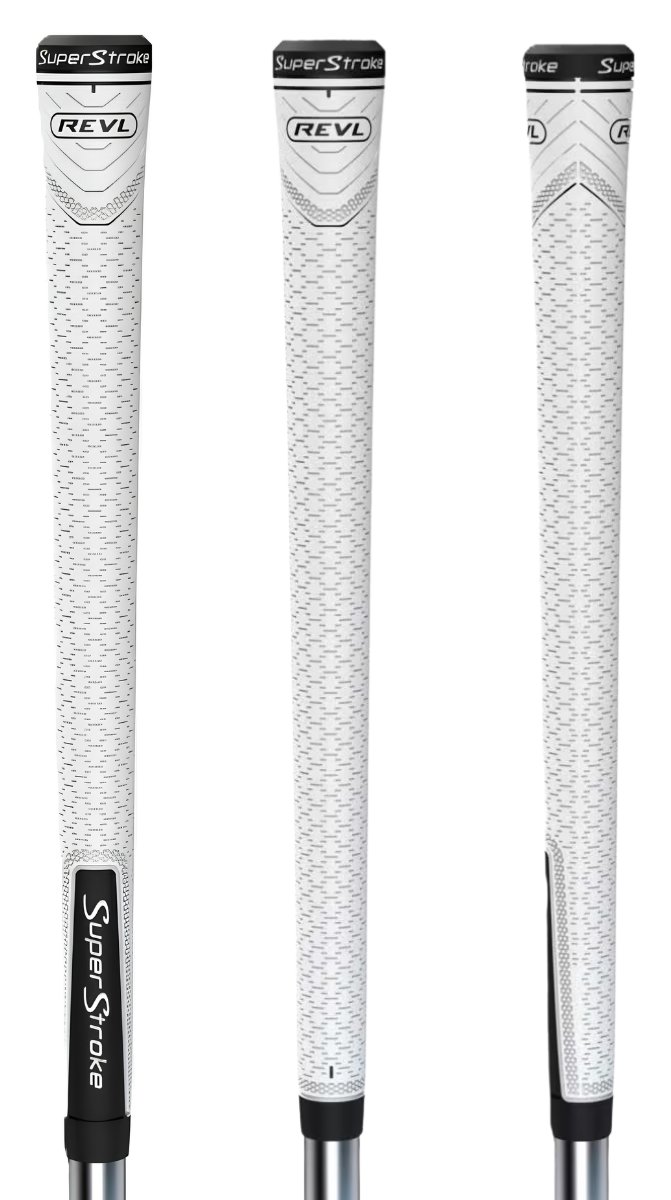 Superstroke REVL Player Club grip, Standard, biało/czarny