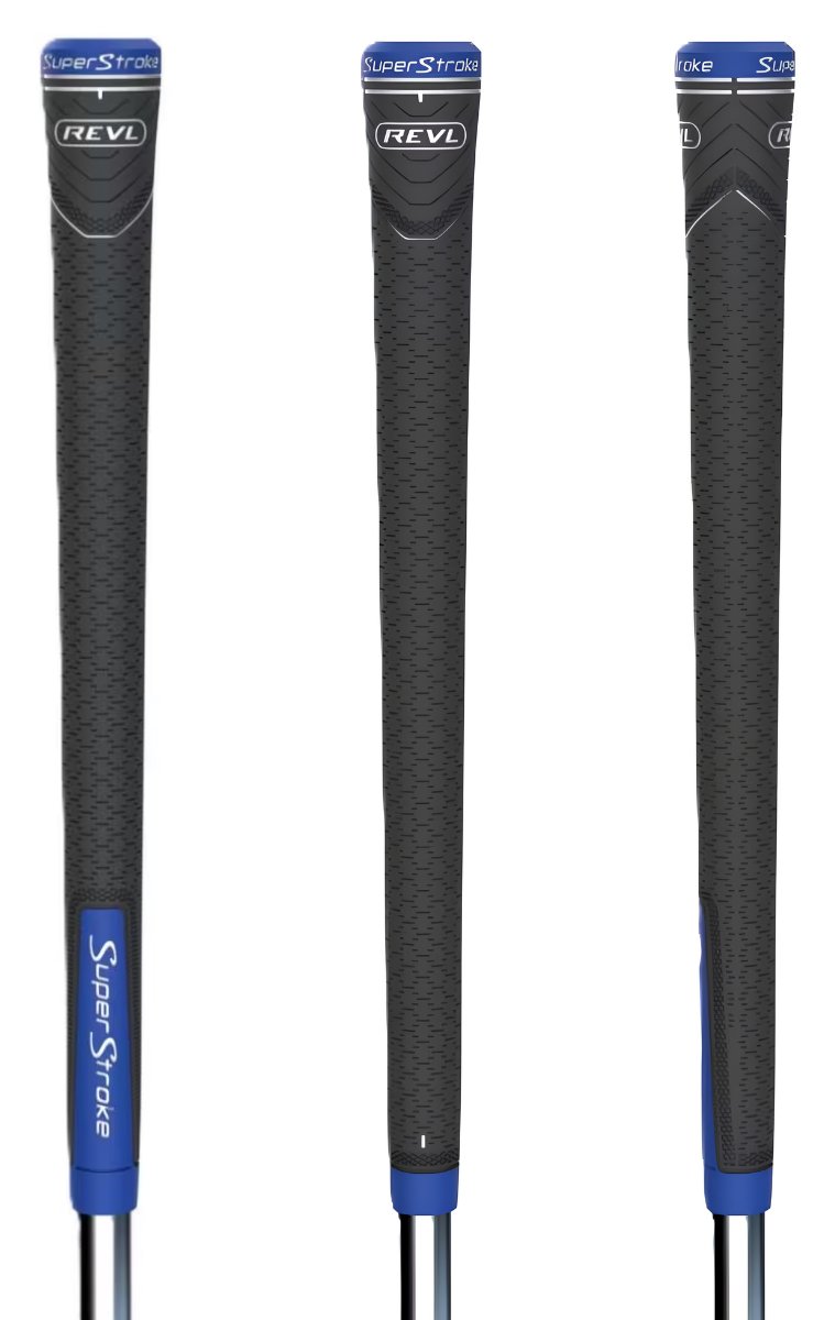 Superstroke REVL Player Club grip, Standard, szaro/granatowy