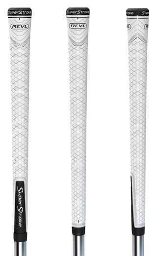 Superstroke REVL Player Club grip, Midsize, biało/czarny