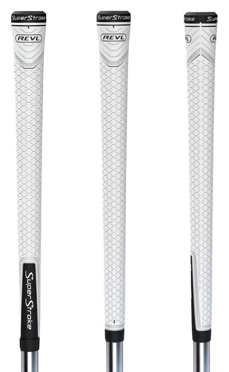 Superstroke REVL Player Club grip, Midsize, biało/czarny