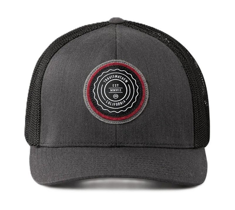 Travis Mathew The Patch męska czapka z daszkiem, szara