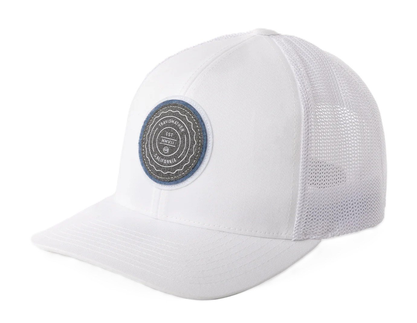 Travis Mathew The Patch męska czapka z daszkiem, biała