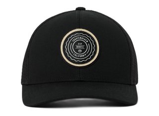 Travis Mathew The Patch Youth Hat czapka z daszkiem dla dzieci, czarna