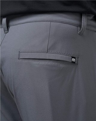 Travis Mathew Open To Close Jogger męskie spodnie, szare