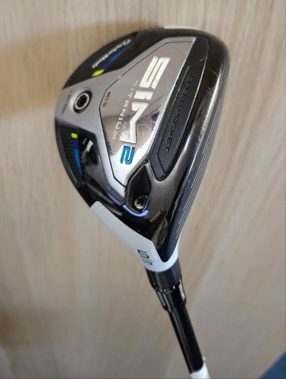 DEMO TaylorMade SIM2 Ti męski fairway wood, 5W-19°, Regular
