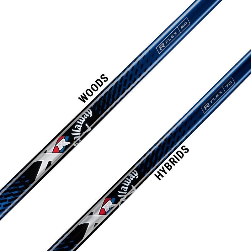Callaway XR 26 13PC Blue/Red męski zestaw golfowy, grafit, Light