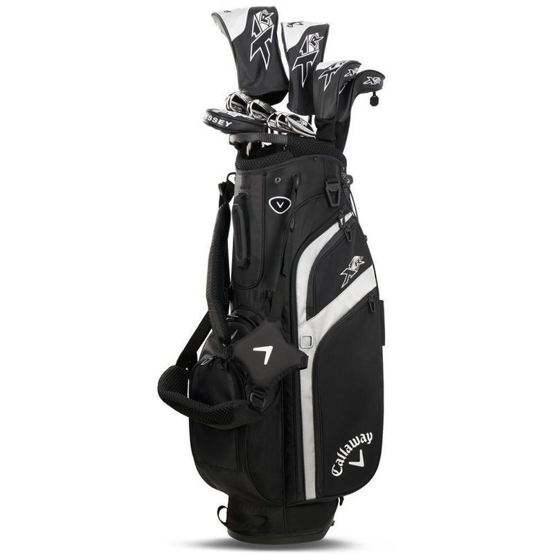 Callaway XR 26 13PC Black/Silver męski zestaw golfowy, grafit, Regular