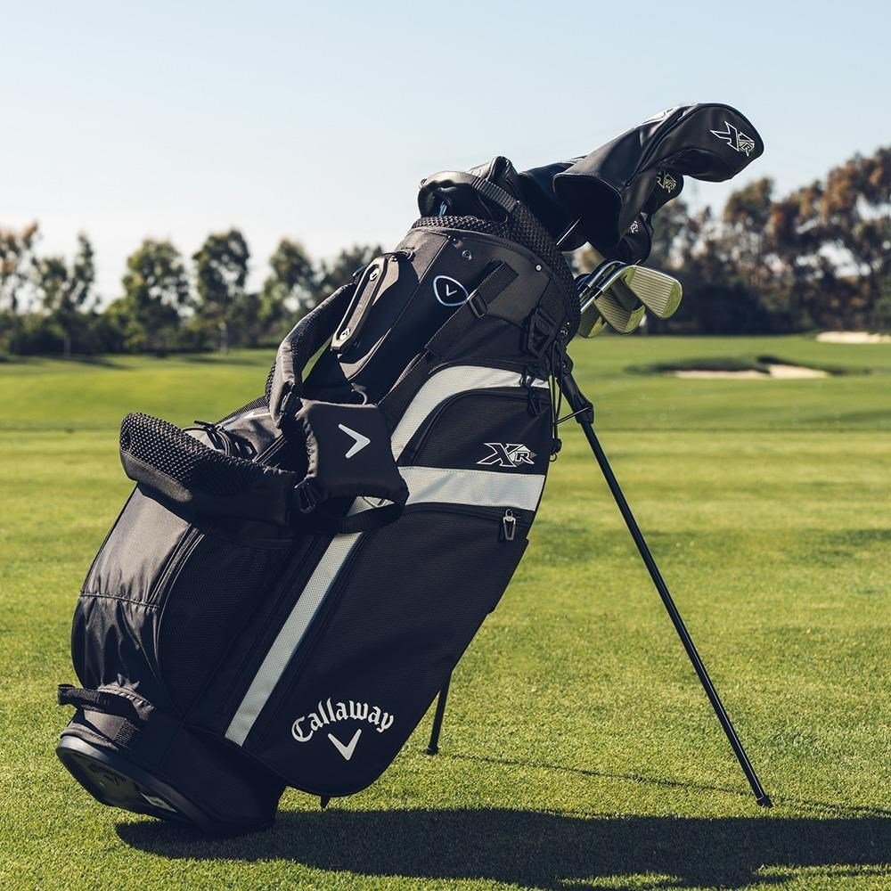 Callaway XR 26 13PC Black/Silver męski zestaw golfowy, grafit, Regular